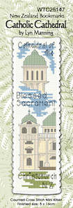 CraftCo Cross-stitch bookmark kit - Catholic Cathedral