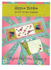 Sewing Patterns 1: Hippie Birdie Table Runner & Placemats Pattern