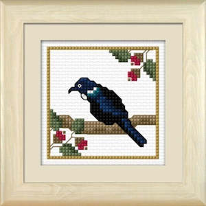 Craftco Kits: CraftCo Cross-stitch kit - Tui, the Parsons Bird