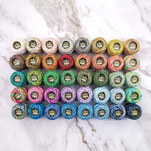 Wonderfil Eleganza Perle 8 Balls - Varigated Colours