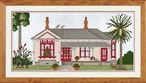 CraftCo Cross-stitch kit - Christmas at the Villa