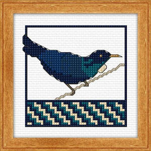 Needlework: CraftCo Cross-stitch kit - Tui