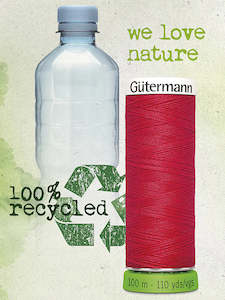 Sewing Quilting Haby: Gutermann Sew-All Recycled Thread - 100m spools in 8 popular colours