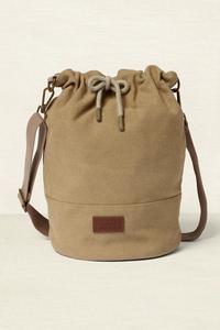 DMC Eco Vita Nomad Bucket Bag in Ecru & Khaki