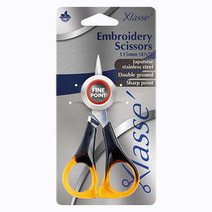 Klasse Embroidery Scissors - 115 cm with Faux Tortoise Shell handles