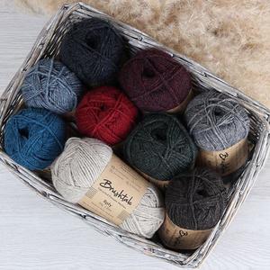 All Yarn: Brushtale Upcycled Possum / Merino - 8-ply / DK