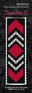 CraftCo Cross-stitch bookmark kit - Taaniko 2