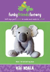 Funky Friends Soft Toy Pattern - Kiki the Koala