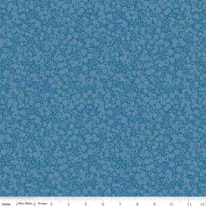 Liberty Of London Fabrics: Liberty of London Wiltshire Shadow Blender Collection - Azure