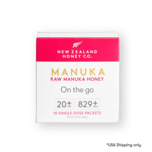 Manuka Honey Single-Serve Packets