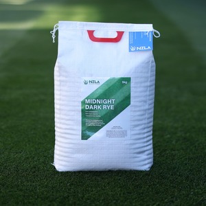 NZLA Midnight Dark Ryegrass Premium Dark Lawn Seed NZ