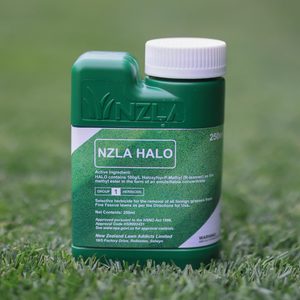 Products: NZLA Halo Fine Fescue grass weed control NZ