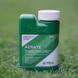 Products: NZLA Aerate Soil Wetting Agent for Clay Lawns NZ