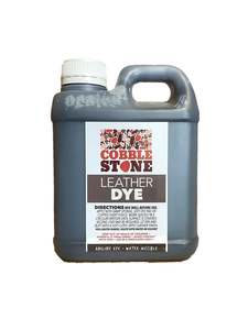 Cobblestone Leather Dye | Black, Brown, Light Brown | 1 Litre | $80.50 ea.