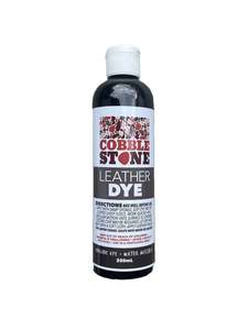 Cobblestone Leather Dye | 16 Colours | 250ml | $28.50 ea.