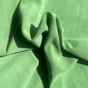 Suede: 2204 | Calf Suede | Light Green | Avg. 12 sq.ft | 1.2mm | From $111