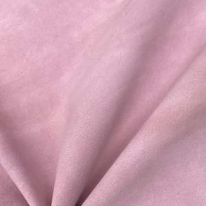Suede: Cow Jersey Suede Double Butts | Pale Pink | 1.2 mm | 13 sq.ft | From $85 ea.