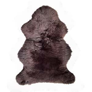 Hair On: Plush Sheepskin Rug | Dyed Brown | 10 sq.ft | $155 ea.