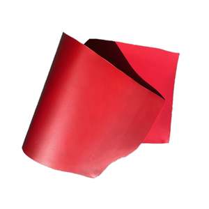 Belting: Alaska Buffalo LW Belting | Red | 3.0mm | 8 sq.ft | From $140 ea.