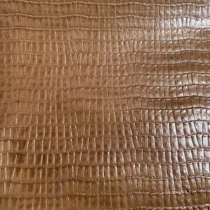 Crocodile Print Goat Skin | Tan | 0.8mm | 8 sq.ft | $70 ea.