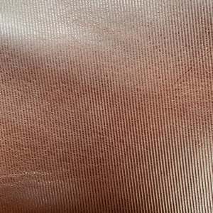 Embossed Stripe Cow Side (Special) | Brown | 1.0mm | 20 sq.ft | $140 ea.