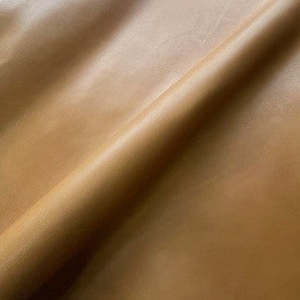Nappa Cow: 2233 | Calf Full Grain | Tan | Avg. 15 sq.ft | 1.1mm | From $173