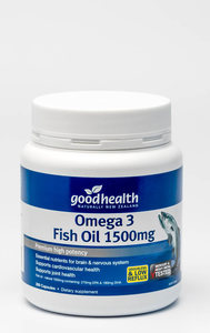 Products: NZLF - » Omega 3 Fish Oils 1500mg (B X14E) 200 Capsules