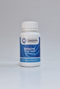 NZLF - » Betaine 60 Capsules (B 053)