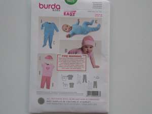 Sewing Patterns: Burda Kids 9423- Baby toddler leggings ,hoodie pattern- use our merino
