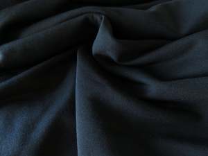 Offcut 30cm Long x 150cm wide  Bendigo Black 38% merino 46% nylon 16% elastane 2&hellip;