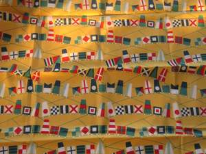 Flag print Fat quarter quilting patchwork fabric- 100% cotton