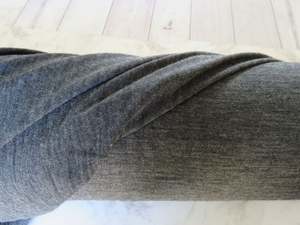 55cm Jupiter Charcoal 100% merino jersey knit 165g 150cm