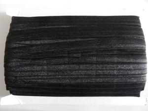 Sewing Supplies 1: 10m Black Fold Over Elastic FOE 15mm