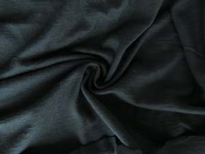 1.5m Shadow Black 200g 100% New Zealand merino jersey knit fabric 140cm wide