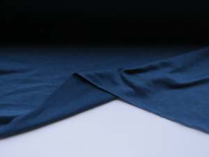 85 To 100 Merino Fabrics: 1.16m Coventry Airforce blue 85% merino 15% corespun nylon jersey knit 120g