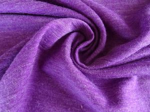 Sale- reduced 40% as off grain- 90cm Monaco Lilac 75% Merino 25% Polyester 180g Knit