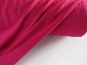 1.45m Darkest Raspberry 75% merino 25% polyester textured jersey knit 230g