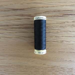 Needles Thread And Other Sewing Items: Gutermann 100% Polyester Thread- Black Col 000- 100m reel