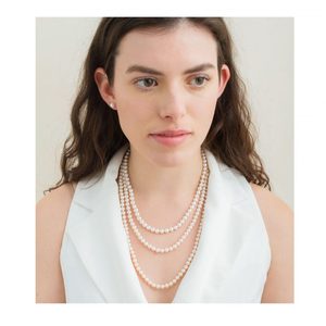 6mm-7mm White Freshwater Pearl Necklace New Zealand Pearl