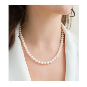 Products: 7mm-8mm White Freshwater Pearl Necklace New Zealand Pearl