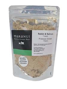 Freeze Dried Treats: Freeze-Dried Rabbit & Salmon Topper 100gms