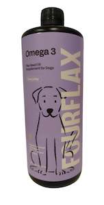 All: Fourflax Canine Omega 3 Flaxseed Oil 500ml and 1lt