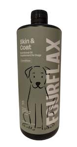 All: Fourflax Canine Skin & Coat 500ml and 1lt