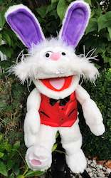 Puppets: Franky Deluxe Bunny Hand Puppet 63cm (Code 157)