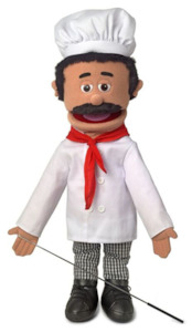 Top Picks: Chester the Chef Large 65 cm Hand Puppet (code 19)
