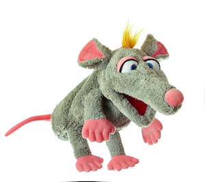Puppets: Rommel the Rat 34cm Hand Puppet (Code 245)