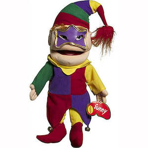 Joker the Jester 40 cm Hand Puppet (Code 250)