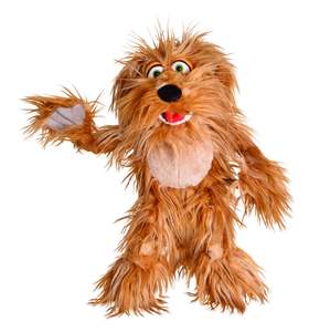 Puppets: Shaggy Dog Hand Puppet 52cm (Code 260)