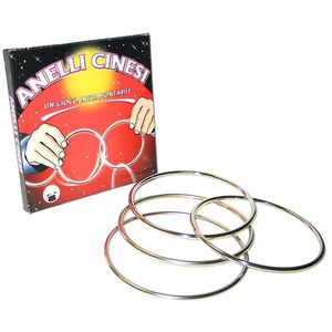Magic Collection: Chinese Linking Rings 13 cm Magic Trick