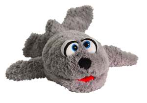 Puppets: Mallow the Seal Hand Puppet, 36cm long. (Code 264)